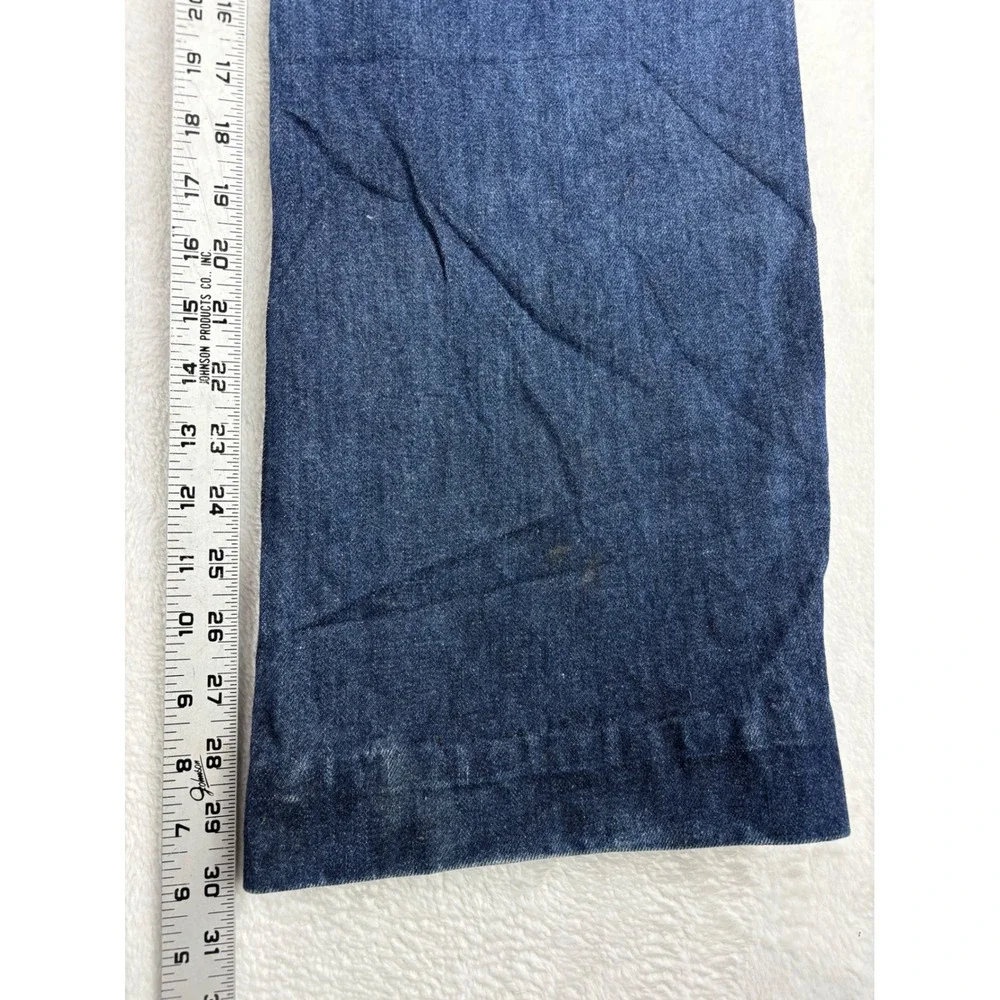 Levis 517 Men's 38x30 Western Bootcut Dark Wash Vintage Look Denim Jeans